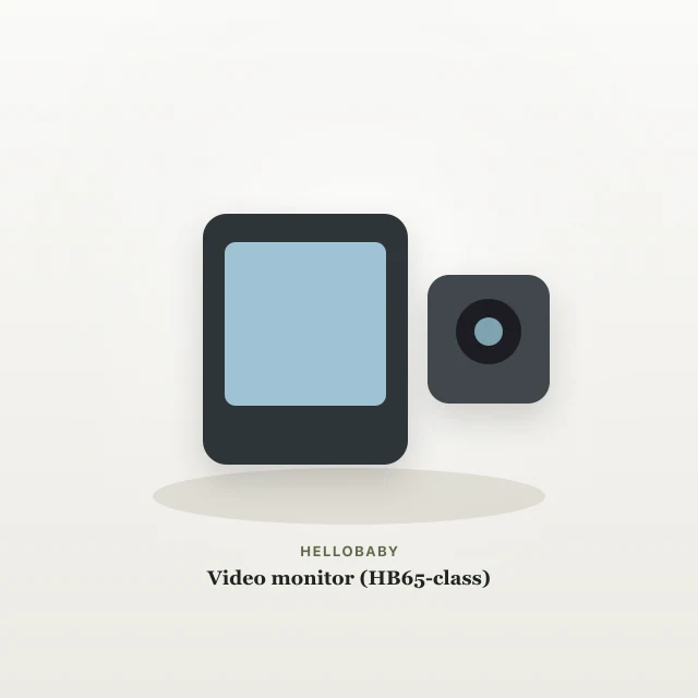 HelloBaby Video monitor (HB65-class) product photo