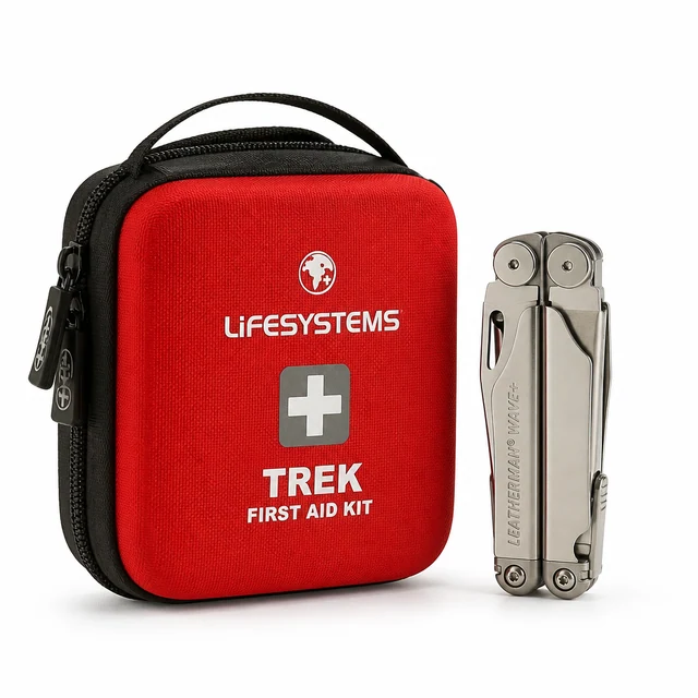 Lifesystems / Leatherman First aid + multitool product photo