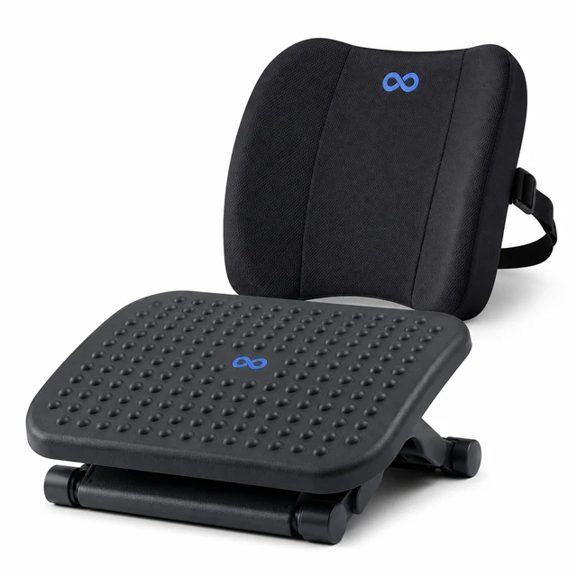 Everlasting Comfort Footrest + lumbar cushion product photo